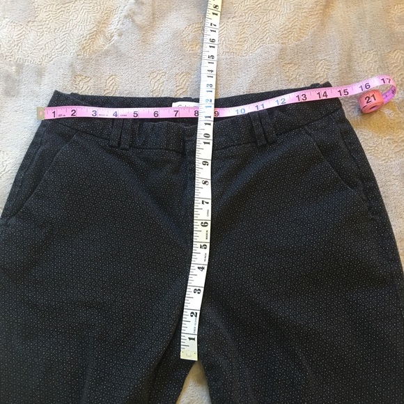 Calvin Klein black with white flecks dress pants Size 6 - Picture 7 of 9